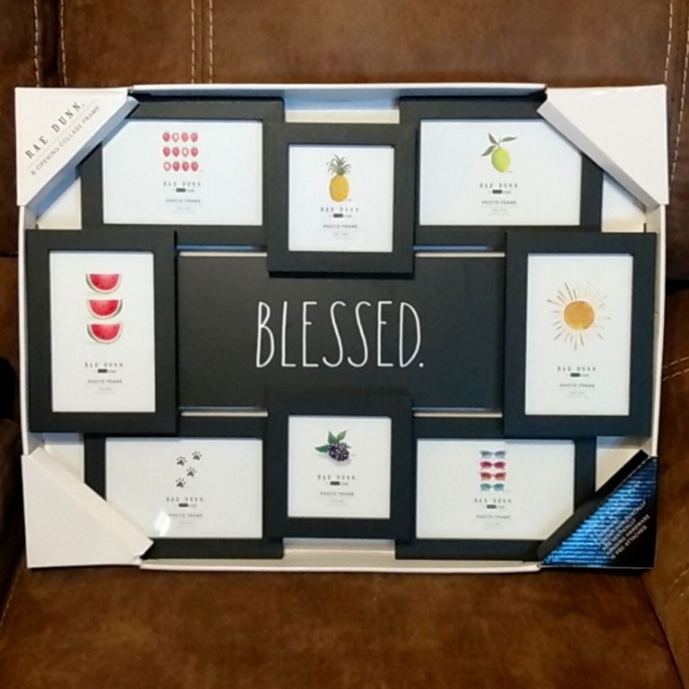 NEW Rae Dunn Blessed Collage Frame